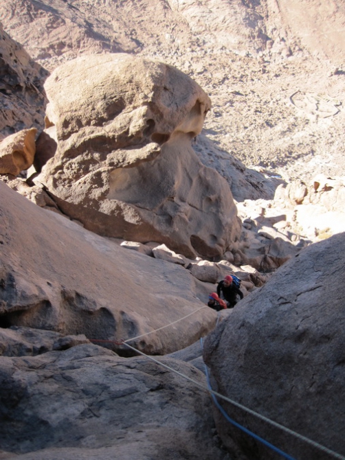 Восхождение на египитскую Сафсафу по «мягким камням» (Альпинизм, сафсафа, египет)