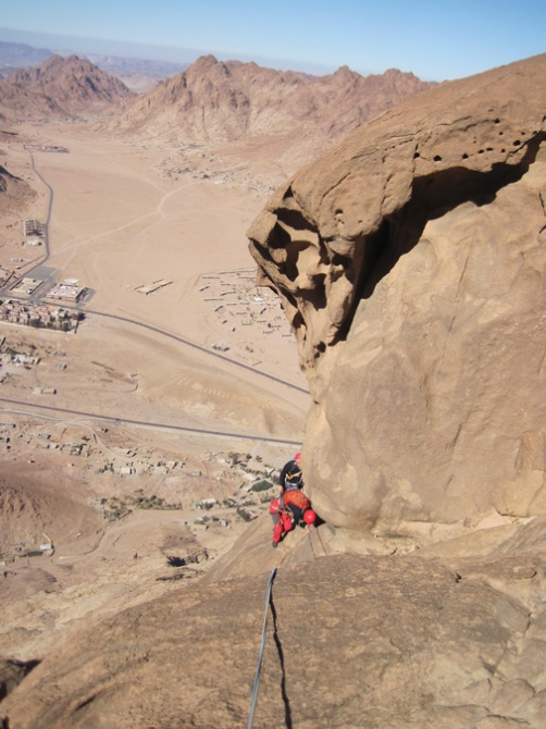 Восхождение на египитскую Сафсафу по «мягким камням» (Альпинизм, сафсафа, египет)