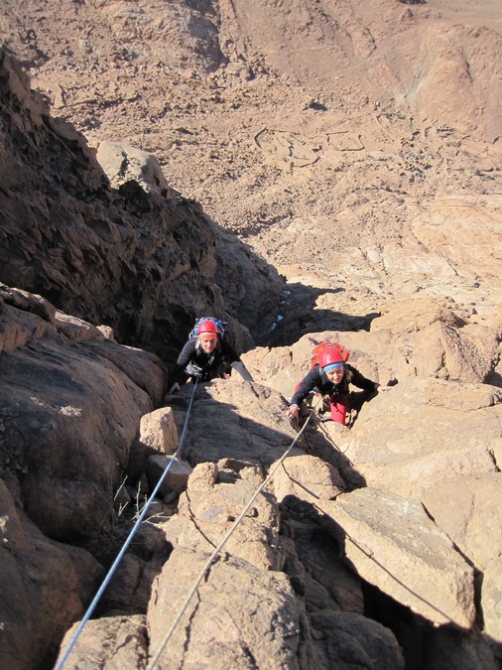 Восхождение на египитскую Сафсафу по «мягким камням» (Альпинизм, сафсафа, египет)