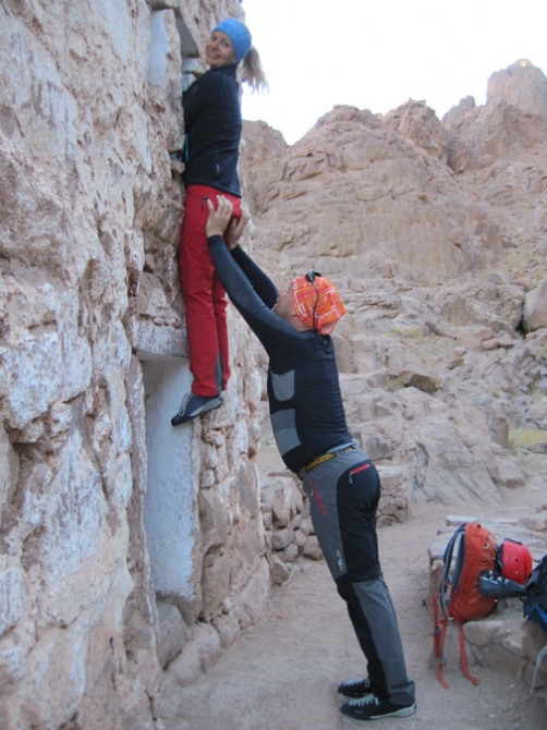Восхождение на египитскую Сафсафу по «мягким камням» (Альпинизм, сафсафа, египет)