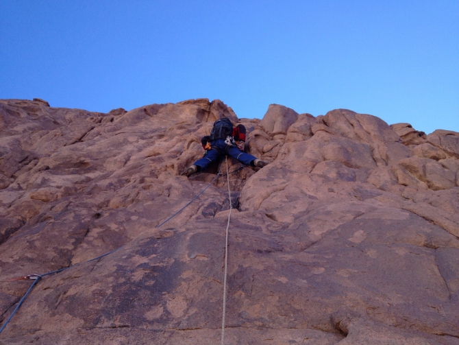 Восхождение на египитскую Сафсафу по «мягким камням» (Альпинизм, сафсафа, египет)