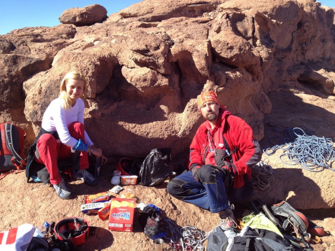 Восхождение на египитскую Сафсафу по «мягким камням» (Альпинизм, сафсафа, египет)