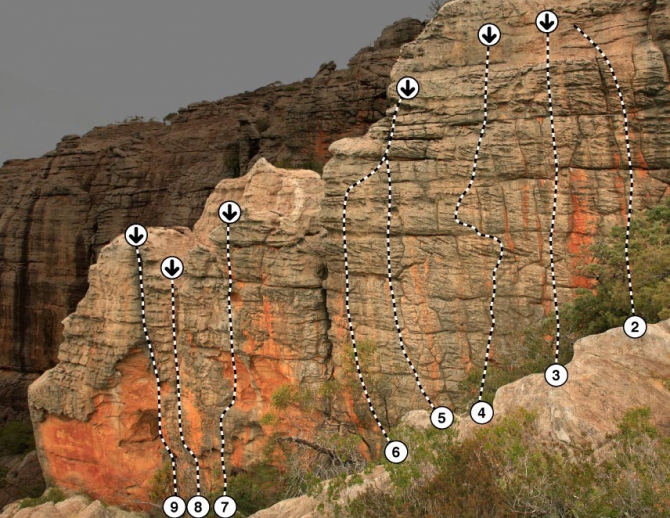 The Grampians, Австралия - краткое описание района (Скалолазание, скалолазание)