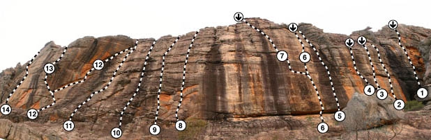 The Grampians, Австралия - краткое описание района (Скалолазание, скалолазание)