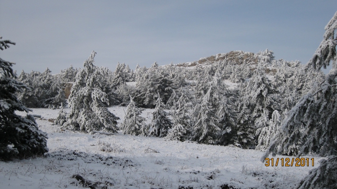Крым. Зима 2011-2012. (Горный туризм, горный туризм)