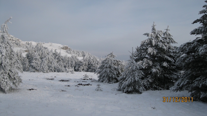 Крым. Зима 2011-2012. (Горный туризм, горный туризм)