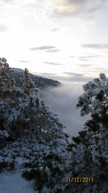 Крым. Зима 2011-2012. (Горный туризм, горный туризм)