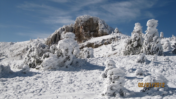 Крым. Зима 2011-2012. (Горный туризм, горный туризм)