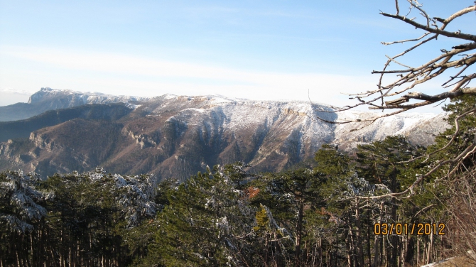 Крым. Зима 2011-2012. (Горный туризм, горный туризм)