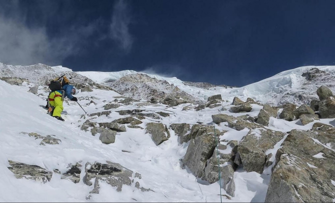 Нанга-Парбат. Моро и Гёттлер в Лагере 2 (Альпинизм, горы, экспедиции, пакистан, симоне моро, зимние восьмитысячники, поляки)