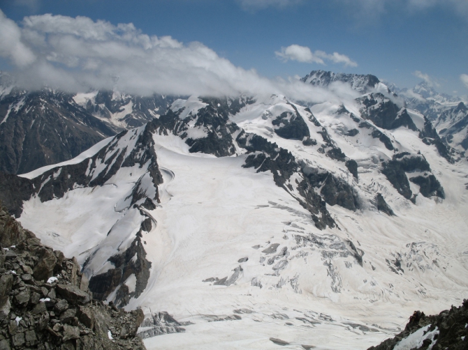Ущелья Адырсу и Адылсу.Фото маршрутов в дополнение к описаниям (Альпинизм, уллу-тау, альпинистские маршруты)