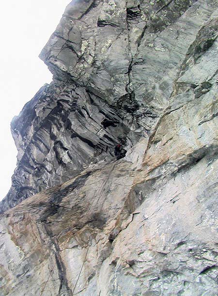 Суганбаши по правой части Восточной стены... Фотоотчет (Альпинизм, северная осетия, дигория, 6а)