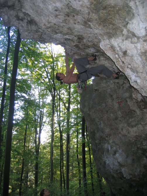 Фотозарисовка "Франкенюра" (Скалолазание, бавария, германия, dav-club-russland, скалолазание)