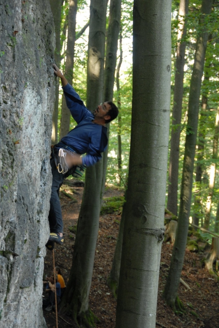 Фотозарисовка "Франкенюра" (Скалолазание, бавария, германия, dav-club-russland, скалолазание)