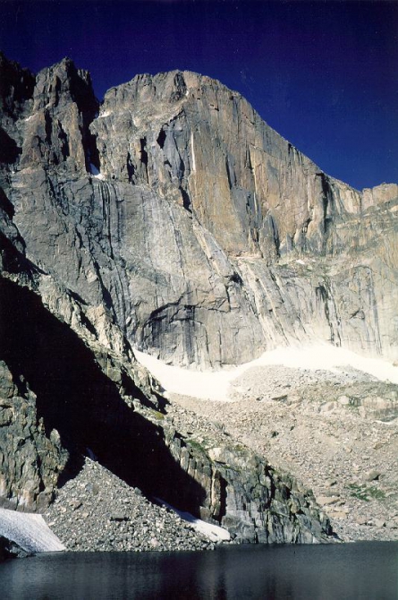 Стеф Девис, соло. (Альпинизм, longs peak diamond, колорадо, сша)