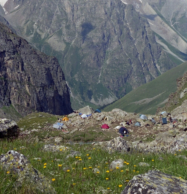 Ущелья Адырсу и Адылсу.Фото маршрутов в дополнение к описаниям (Альпинизм, уллу-тау, альпинистские маршруты)