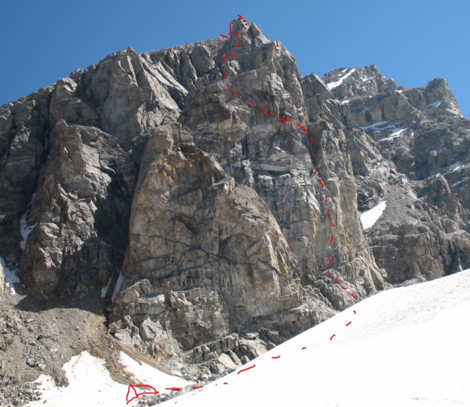 Ущелья Адырсу и Адылсу.Фото маршрутов в дополнение к описаниям (Альпинизм, уллу-тау, альпинистские маршруты)