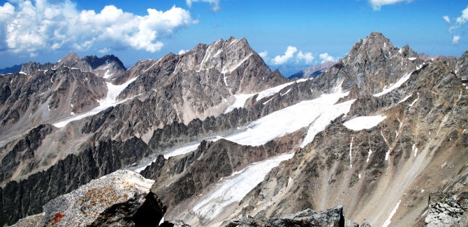 Ущелья Адырсу и Адылсу.Фото маршрутов в дополнение к описаниям (Альпинизм, уллу-тау, альпинистские маршруты)
