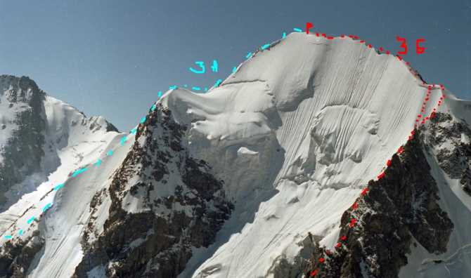 Ущелья Адырсу и Адылсу.Фото маршрутов в дополнение к описаниям (Альпинизм, уллу-тау, альпинистские маршруты)