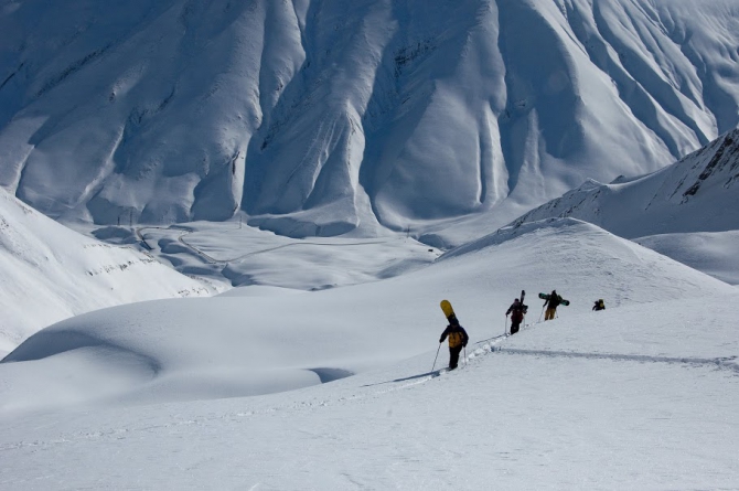 Ски-Тур в Гудаури, зима 2013 (грузия, the white peaks, барышев вячеслав)