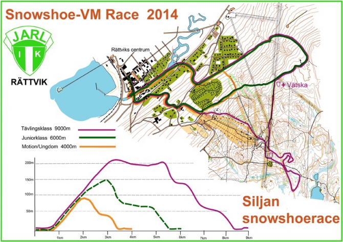 Новости из Швеции. Хмурое утро в Стокгольме. Впереди - эстафета. (Снегоступинг, tsl, чемпионат мира, снегоступинг, швеция)