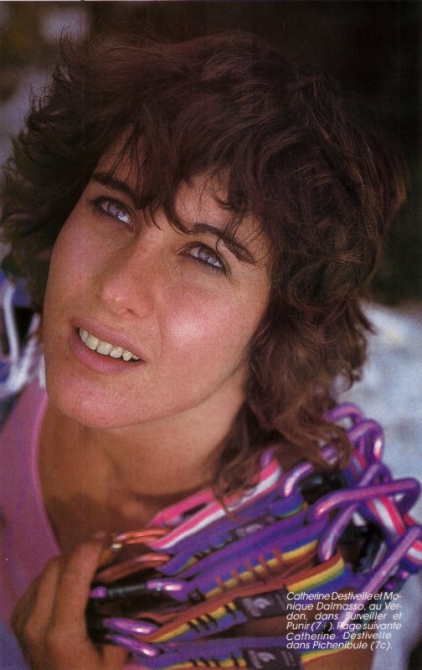 Катрин Дестивель. Я отлично чувствую себя соло... (Альпинизм, piolets d'or, легенды, женщины в горах)