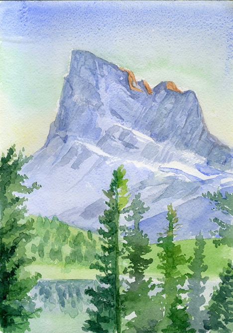 Еще одни Ергаки (Путешествия, творчество, живопись, саяны, рисунки, рисование, графика, акварель, пейзаж)