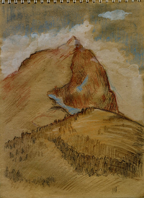 Еще одни Ергаки (Путешествия, творчество, живопись, саяны, рисунки, рисование, графика, акварель, пейзаж)