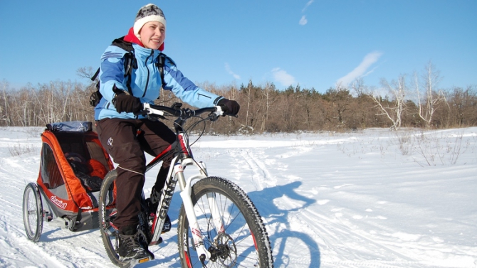 Какая у вас коляска для активного отдыха? (Вело, thule-chariot corsaire, детская коляска, дети, велосипед)