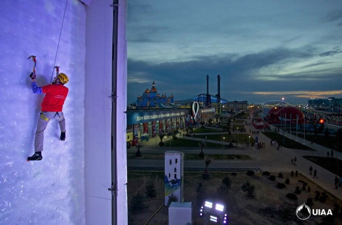 Фестиваль ледолазания в Олимпийском парке в Сочи (Ледолазание/drytoolling, ледолазание)