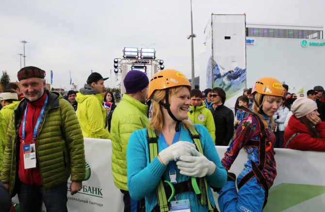Фестиваль ледолазания в Сочи. Обновлено! (Ледолазание/drytoolling, ледолазание, сосулька)