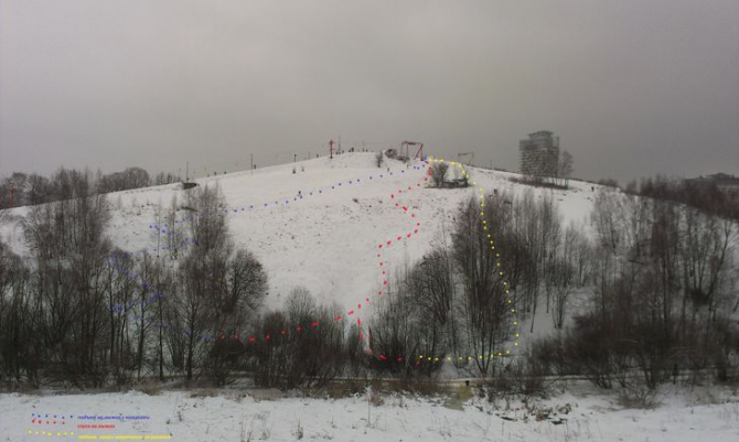 Соревнования по ски-альпинизму в Москве (Бэккантри/Фрирайд)