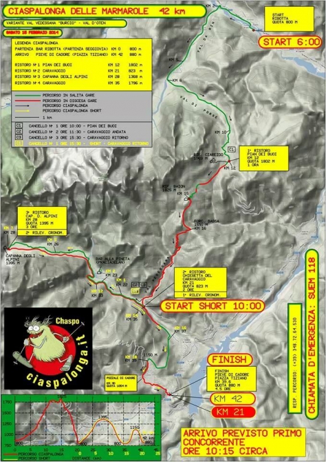 Марафон на снегоступах по горной цепи Мармароле (Снегоступинг, италия, гонка, снегоступинг, ciaspalonga)