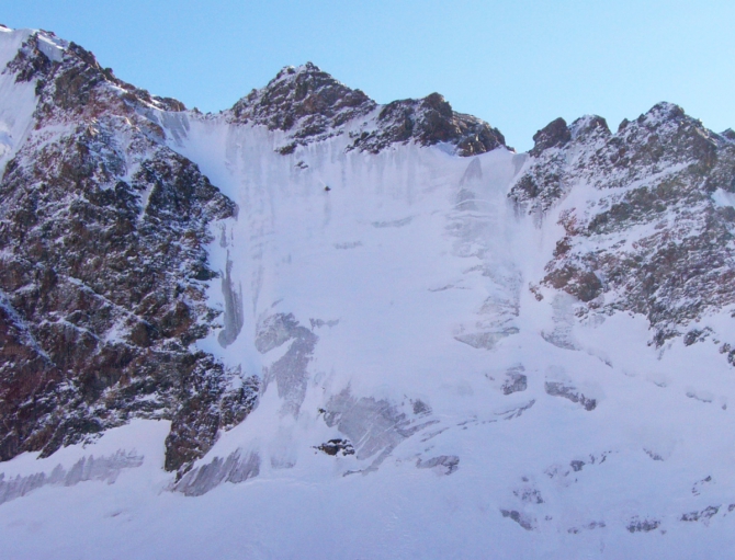 Январский первопроход на пик Грязнова в ущелье Топ-Карагай (заповедник Ала-Арча, Кыргызстан). (Альпинизм)