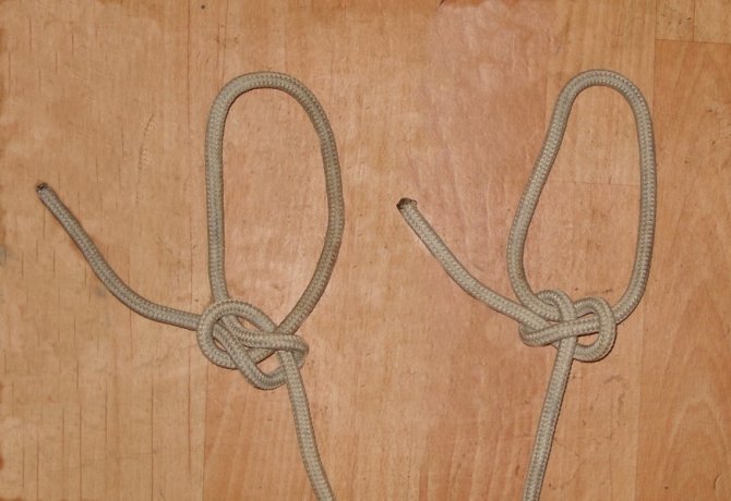 РЕКОРДНЫЙ ПО ПРОЧНОСТИ УЗЕЛ – ОБРАТНЫЙ БУЛИНЬ (Альпинизм)