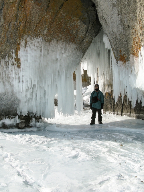 Рассказ о велосипедном походе по льду Байкала на скользкой резине. (Альпинизм, велопоход, лед, скользкая резина, евтюхин, кузьмин, лучший во вселенной зеленоградский альпклуб)