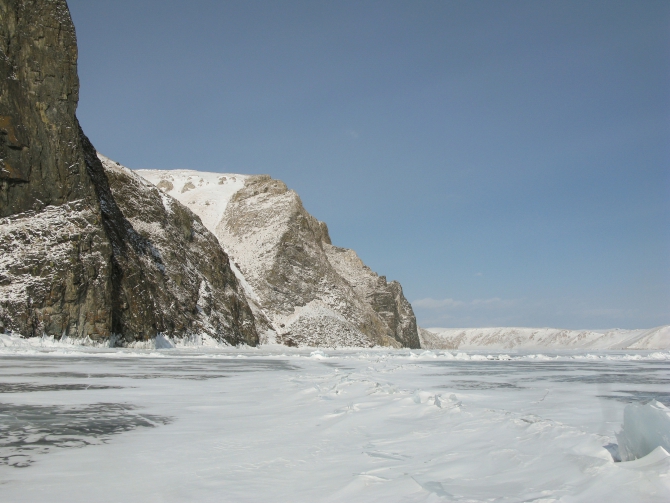 Рассказ о велосипедном походе по льду Байкала на скользкой резине. (Альпинизм, велопоход, лед, скользкая резина, евтюхин, кузьмин, лучший во вселенной зеленоградский альпклуб)