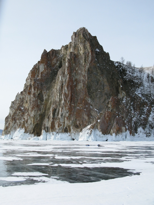 Рассказ о велосипедном походе по льду Байкала на скользкой резине. (Альпинизм, велопоход, лед, скользкая резина, евтюхин, кузьмин, лучший во вселенной зеленоградский альпклуб)