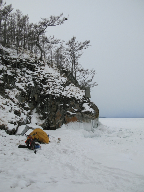 Рассказ о велосипедном походе по льду Байкала на скользкой резине. (Альпинизм, велопоход, лед, скользкая резина, евтюхин, кузьмин, лучший во вселенной зеленоградский альпклуб)