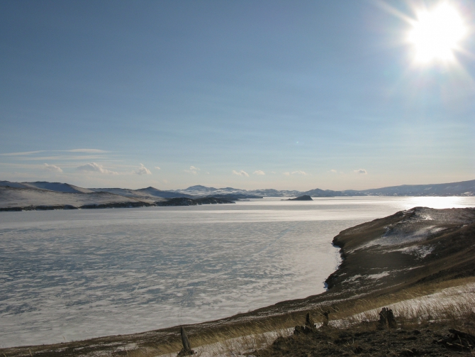 Рассказ о велосипедном походе по льду Байкала на скользкой резине. (Альпинизм, велопоход, лед, скользкая резина, евтюхин, кузьмин, лучший во вселенной зеленоградский альпклуб)