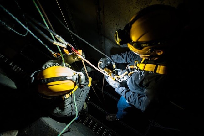 Соревнования по промышленному альпинизму “МосПромАльп – 2014” (работа на высоте, bigwall, безопасность, промышленный альпинизм, снаряжение)