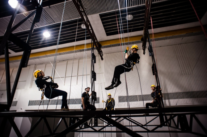 Соревнования по промышленному альпинизму “МосПромАльп – 2014” (работа на высоте, bigwall, безопасность, промышленный альпинизм, снаряжение)