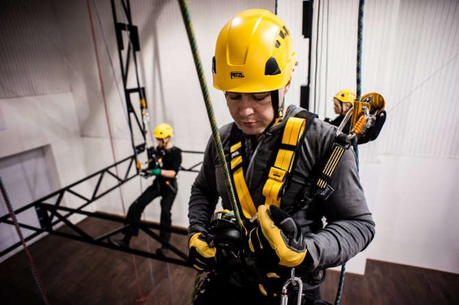 Соревнования по промышленному альпинизму “МосПромАльп – 2014” (работа на высоте, bigwall, безопасность, промышленный альпинизм, снаряжение)
