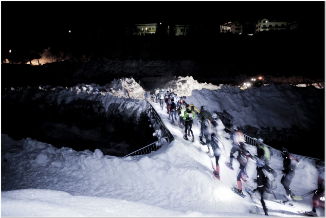 Ciaspalonga delle Marmarole. Марафон на снегоступах? Круто! (Мультигонки, pieve di cadore, снегоступы, италия)