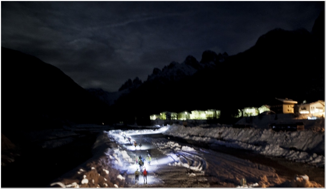 Ciaspalonga delle Marmarole. Марафон на снегоступах? Круто! (Мультигонки, pieve di cadore, снегоступы, италия)