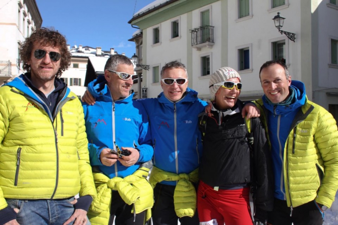 Ciaspalonga delle Marmarole. Марафон на снегоступах? Круто! (Мультигонки, pieve di cadore, снегоступы, италия)