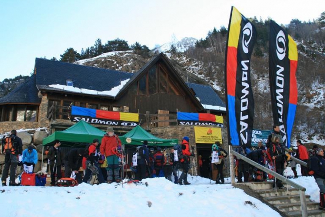 Чемпионат Европы по снегоступингу Foc de Neu (valls d'aneu, copa d'europa)