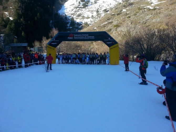 Чемпионат Европы по снегоступингу Foc de Neu (valls d'aneu, copa d'europa)