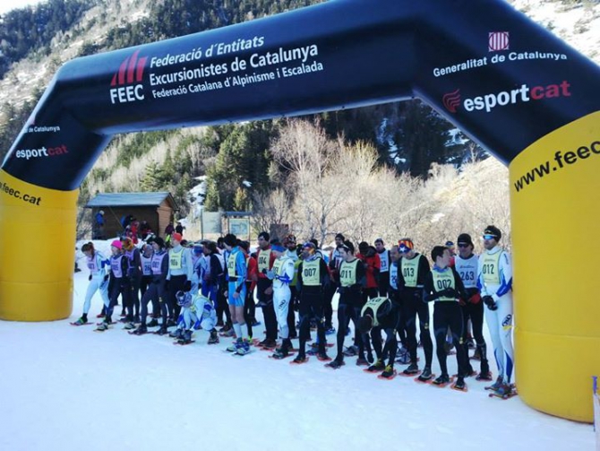 Чемпионат Европы по снегоступингу Foc de Neu (valls d'aneu, copa d'europa)