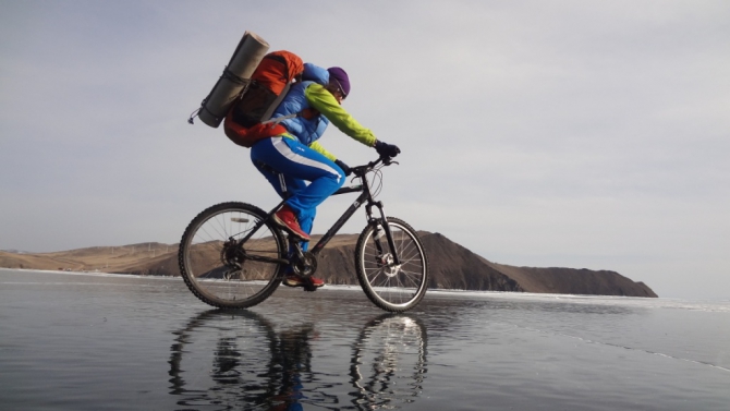 Байкал на велосипедах в выходные (Путешествия, лед, путешествия)